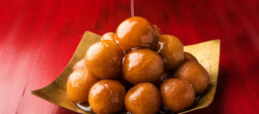 Gulab Jamun India Food Dishes